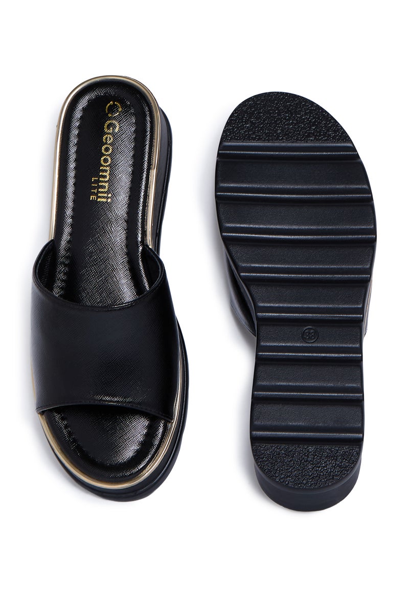 Geoomnii Comfort Slide Sandals for Women – Cushioned Slip-On Casual Sandals for Daily Wear, Home, Travel & Walking - Image 5